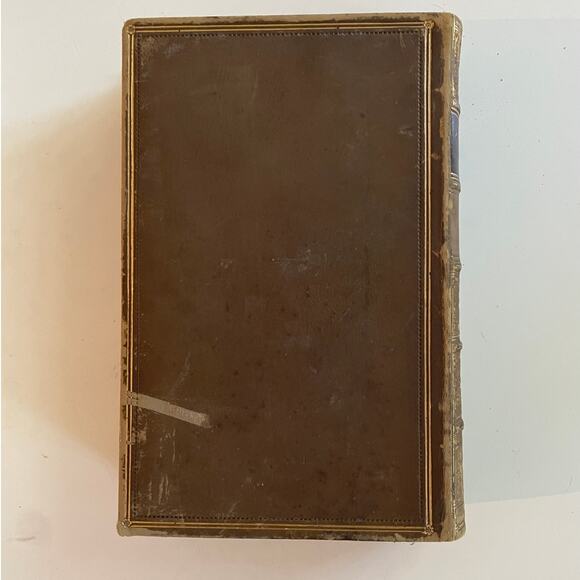 Diary of Samuel Pepys Volume III - Leather-bound marbled book - 1858, 6th edit. - Picture 7 of 9